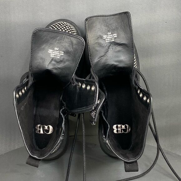 Gianni Bini Non-Stop Studded Chunky Lug Sole Platform Bootie Women size 6 (new) - Picture 8 of 10